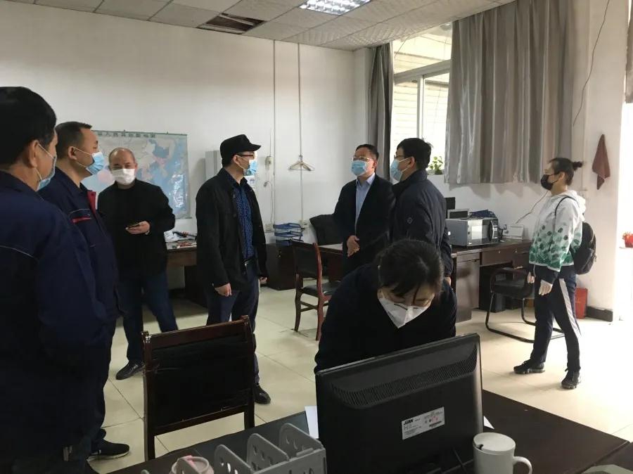 湖北省药监局武汉分局检查组考察9游会官方网站医药，助力复工复产